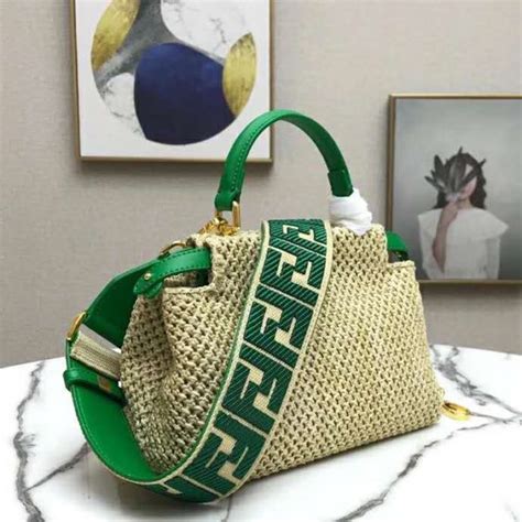 green FENDI Women Bags 